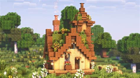 Minecraft: How To Build Small Fantasy Cottage I Easy Survival .